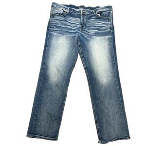 BKE Seth Mens Size 44 x 36 Classic Blue Men's Jeans